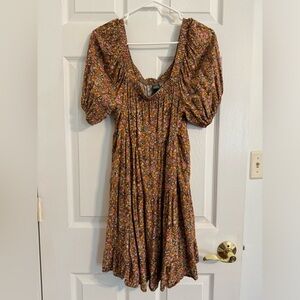 Floral “Babydoll” Dress